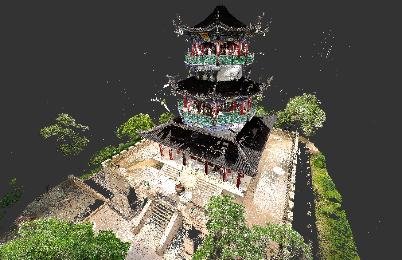 古建筑三維掃描建模解決方案