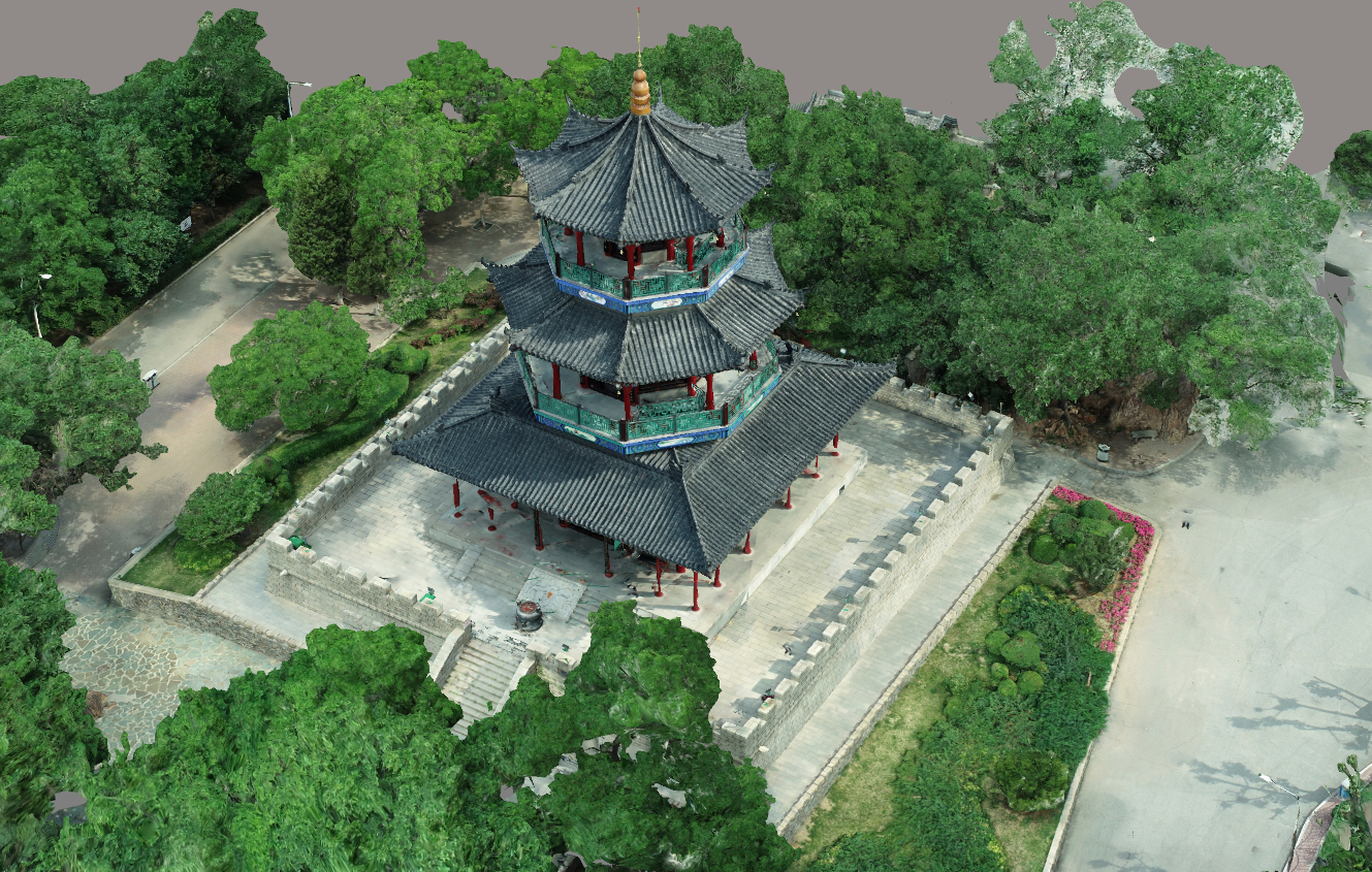 古建筑三維掃描建模解決方案